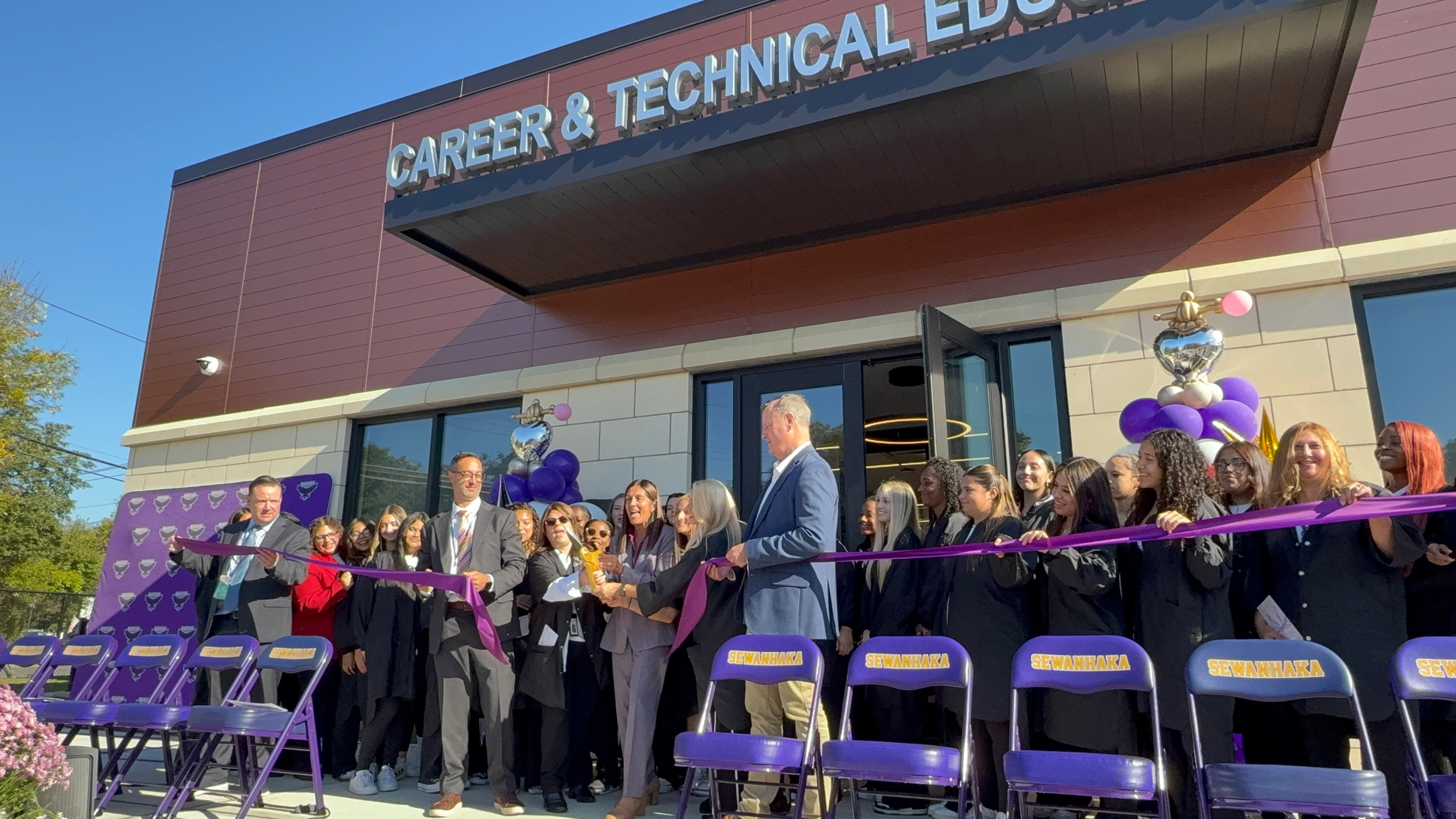 Mark Design Studios completes new cosmetology building for Sewanhaka Central High School District